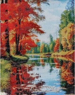 Набор алмазной вышивки Школа талантов Осенний пейзаж / 9929736