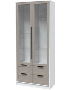 Шкаф с витриной Интерлиния Концепт Тренд КТ-ШВ2