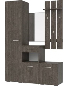 Секция в прихожую Кортекс-мебель Лара СП10