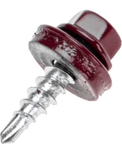 Саморез Kranz Кровельный 4.8х19 RAL 3005 / 1203-4819-3