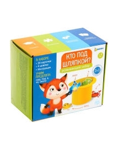 Развивающий игровой набор Zabiaka Кто под шляпкой? / 5215307