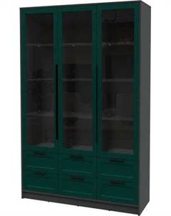 Шкаф с витриной Интерлиния Концепт Тренд КТ-ШВ3