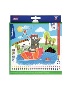 Набор цветных карандашей Berlingo SuperSoft Жил-был кот / SS00572