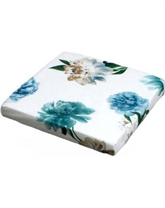 Подушка на стул MATEX Cuadro Concept. Бирюзовые Пионы / 41-962 Matex