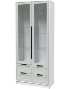 Шкаф с витриной Интерлиния Концепт Тренд КТ-ШВ2