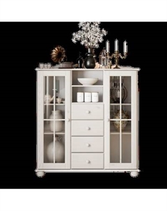 Шкаф Dipriz Бритта 2 дв 4 ящ / Д.70056.2