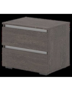 Прикроватная тумба Кортекс-мебель Бари 60 2ш