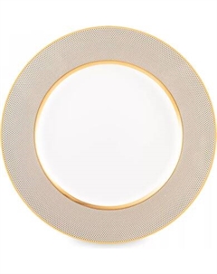 Тарелка столовая обеденная Narumi Золотой алмаз / NAR-51010-1557