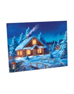 Картина по номерам Школа талантов Рождественский вечер / 6853844