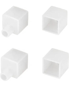 Заглушка для профиля Arlight WPH-FLEX-1414-TOP WHITE с отверстием / 040862