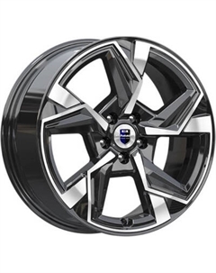 Литой диск K&K Кайан 18x7.5" 5x114.3мм DIA 67.1мм ET 33мм Алмаз черный K&k