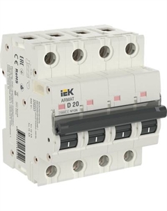 Выключатель автоматический IEK AR-M10N-4-D020 Iek