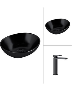 Умывальник со смесителем Lauter 21652-A + Cascade 21СК0655BS