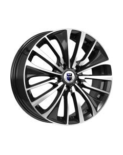 Литой диск K&K Flanker 17x6.5" 4x100мм DIA 60.1мм ET 41мм Алмаз черный K&k