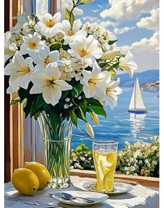 Набор алмазной вышивки Феникс+ Букет лилий / 70848 Feniks