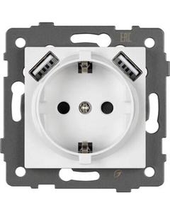 Розетка Arlight SCT-MUAA-PL-WH-V / 049818