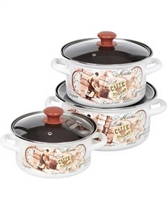 Набор кастрюль КМЗ Эспрессо-1-Экстра / 51904 Кмз