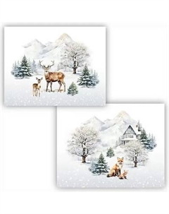 Набор сервировочных салфеток Listelle Морозное утро 615802