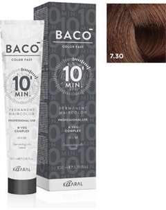 Крем-краска для волос Kaaral Baco Color Fast тон CF7.30