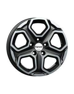 Литой диск Carwel Бала 16x6.5" 5x114.3мм DIA 66.1мм ET 50мм AB