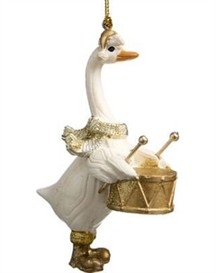 Елочная игрушка Lefard Гусь 162-1303
