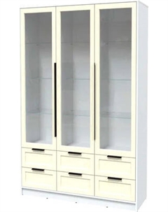 Шкаф с витриной Интерлиния Концепт Тренд КТ-ШВ3