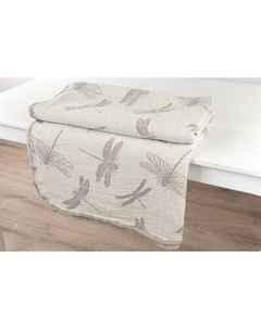 Плед Pole Kvetak (Беларускі лён) 220x205 22С155-ШР/у./л.с.уп. Pole kvetak (беларускі лён)