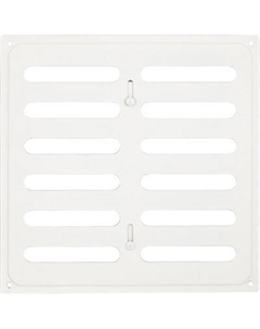 Решетка вентиляционная Нора-М 200x200 с заслонкой / 19377 Нора-м