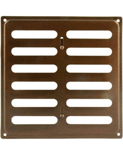 Решетка вентиляционная Нора-М 200x200 с заслонкой / 12922 Нора-м