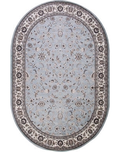 Ковер Merinos Valencia Deluxe d251-OVAL-L.BLUE-BROWN