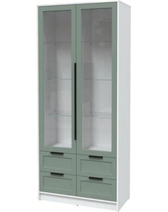 Шкаф с витриной Интерлиния Концепт Тренд КТ-ШВ2
