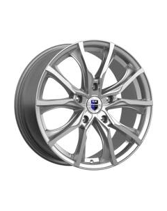 Литой диск K&K Твист (КС697) 17x7.5" 5x112мм DIA 66.6мм ET 37мм Дарк платинум K&k