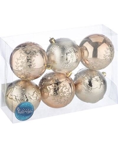 Набор шаров новогодних Волшебная страна SYQB2-0123003 / 106338