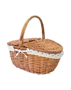 Корзина Natural House Полька 400x300x380 / LID08 Natural house