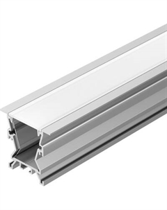 Профиль для светодиодной ленты Arlight ALU-WIDE-FL-H35-2000 ANOD+FROST / 027887