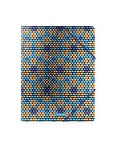 Папка для бумаг Erich Krause Blue&Orange Beads / 52898 Erich krause