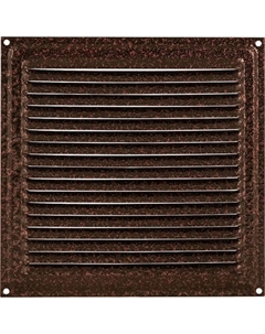 Решетка вентиляционная Нора-М 175x175 с сеткой / 19401 Нора-м