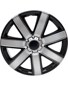 Набор колпаков LION Галакси 14" карбон пруж. LW1405 Lion