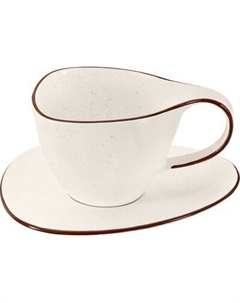 Чашка с блюдцем Elan Gallery Терра / 540978 Elan gallery