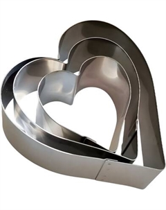 Набор форм для печенья S.G. Home Сердца SG-CM-SC3 S.g. home