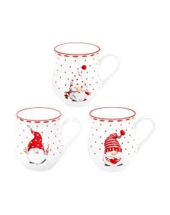 Набор кружек Elan Gallery Веселые гномики / 540785 Elan gallery