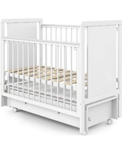 Детская кровать-трансформер INDIGO Classic маятник + колеса ящик Indigo