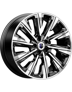 Литой диск K&K Галего 19x7.5" 5x108мм DIA 60.1мм ET 49мм Алмаз черный K&k