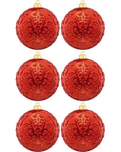 Набор шаров новогодних Elan Gallery Красный / 970151 Elan gallery