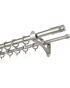 Карниз для штор Sundays Home Волна Имидж 25мм+16мм двухрядный Sundays home