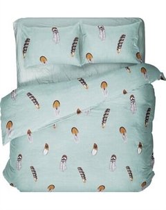 Комплект постельного белья Блакiт Перья Дуэт 50х70 41272/0 647403/457994