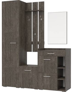 Секция в прихожую Кортекс-мебель Лара СП12