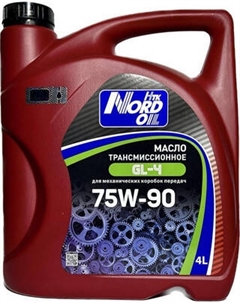 Трансмиссионное масло Nord Oil GL-4 75W90 / NRT009 Nord oil