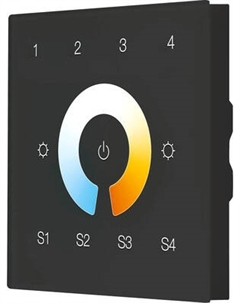 Выключатель Arlight Intelligent DALI-901-11-4G-4SC-MIX-DT8-IN Black / 037197