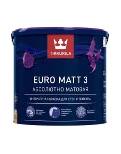 Краска Tikkurila Euro Matt 3 A